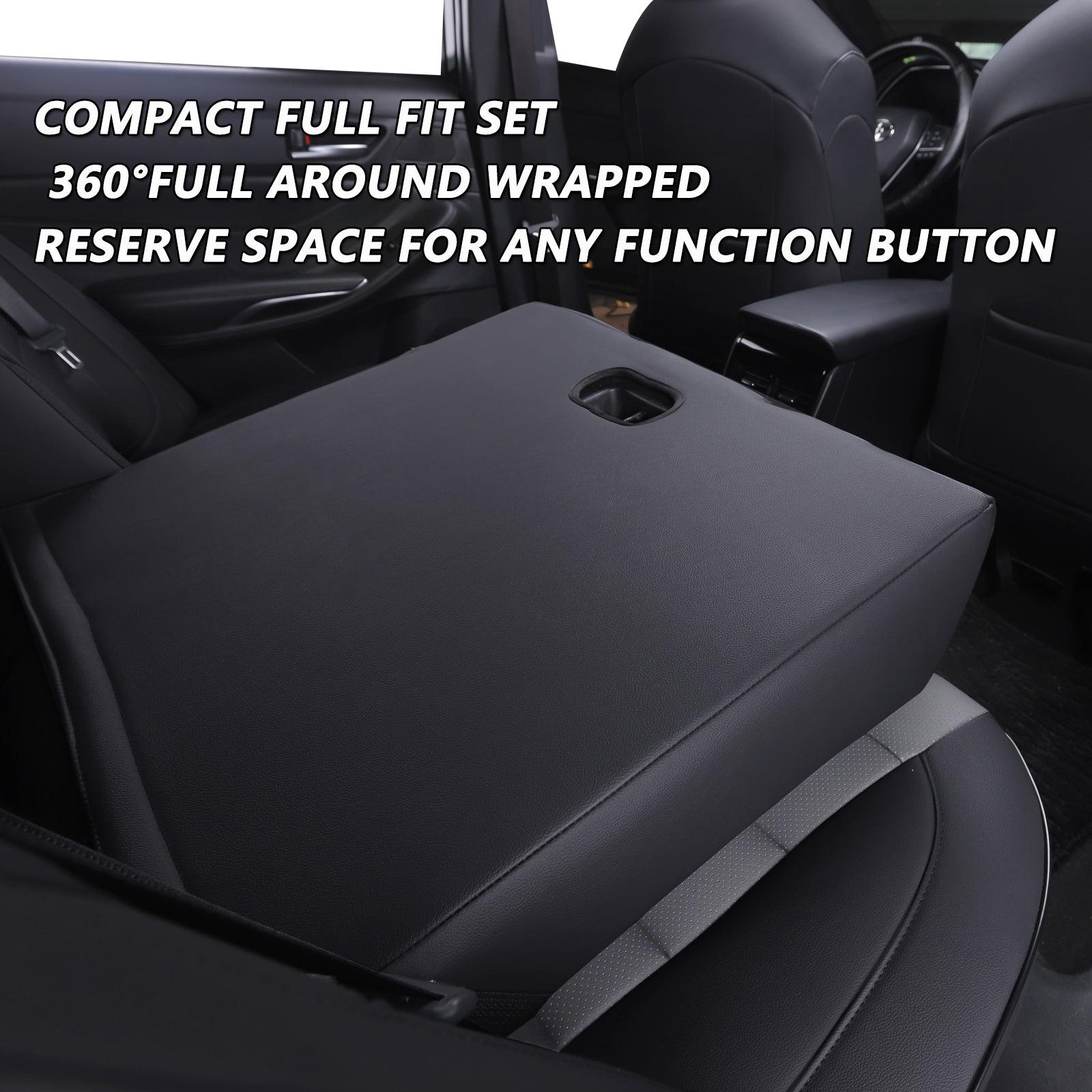 Accord Seat Cover|Custom-fit Leatherette|2018-2025|CustomCover