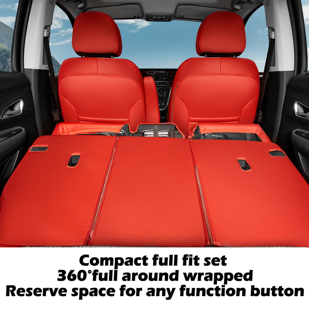 Custom-fit leatherette seat covers for Buick Encore 2013-2025