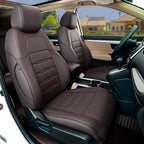 CRV Car Seat Covers|Custom-fit Leatherette|2012-2026|CustomCover