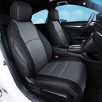 Civic Seat Covers|Custom-fit Leatherette|2011-2024|CustomCover