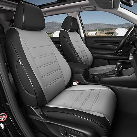 Kia Seat Covers|Custom-fit Leatherette|2025|CustomCover