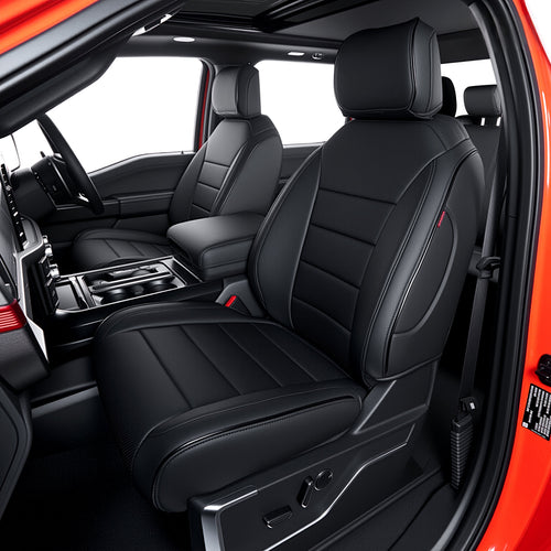 Ford F-150 2012-2014 custom-fit leatherette car seat covers