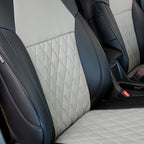 Custom-fit leatherette seat covers for Toyota Corolla 2014-2026