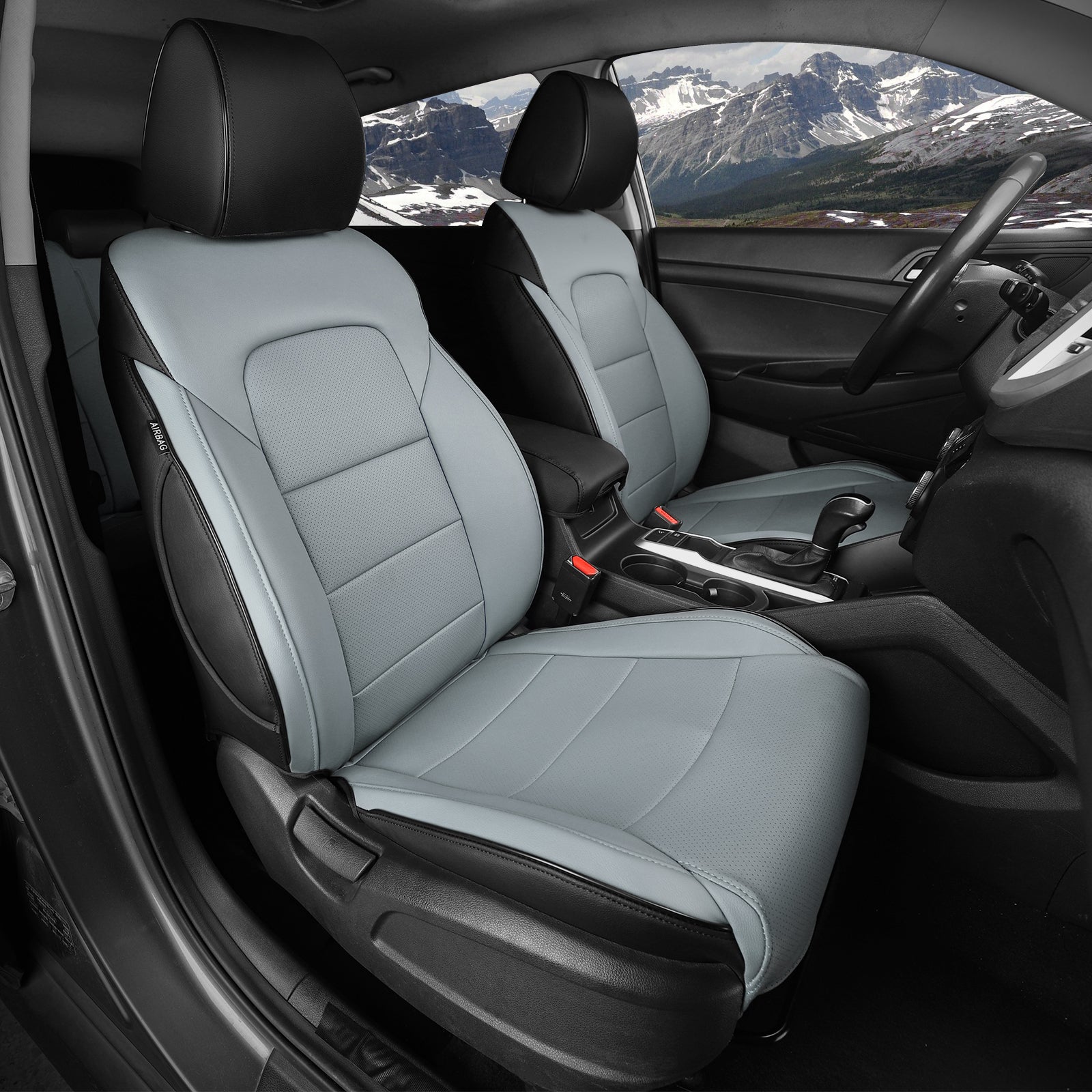 Custom-fit leatherette seat covers for Hyundai Tucson 2010-2025