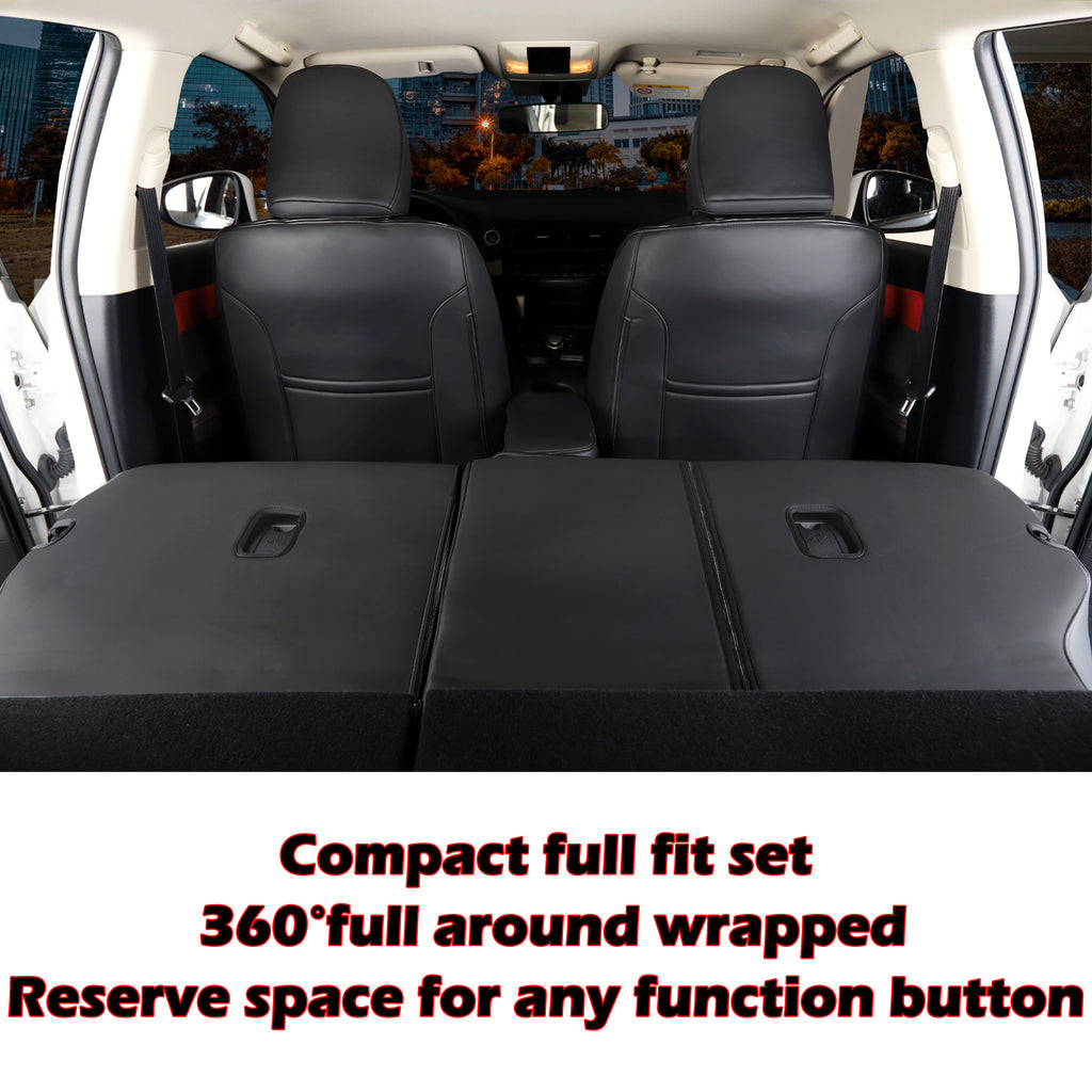 Custom-fit leatherette seat covers for Lexus CT200h 2011-2018