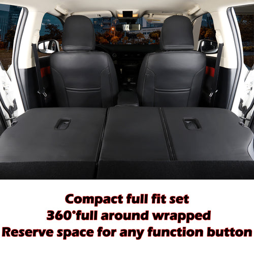 Custom-fit leatherette seat covers for Lexus CT200h 2011-2018