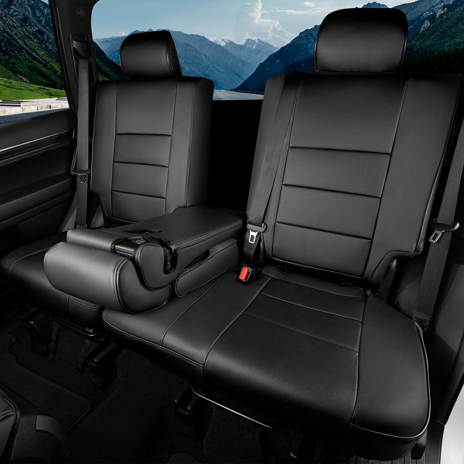 Lexus GX460 GX550 custom-fit leatherette car seat covers