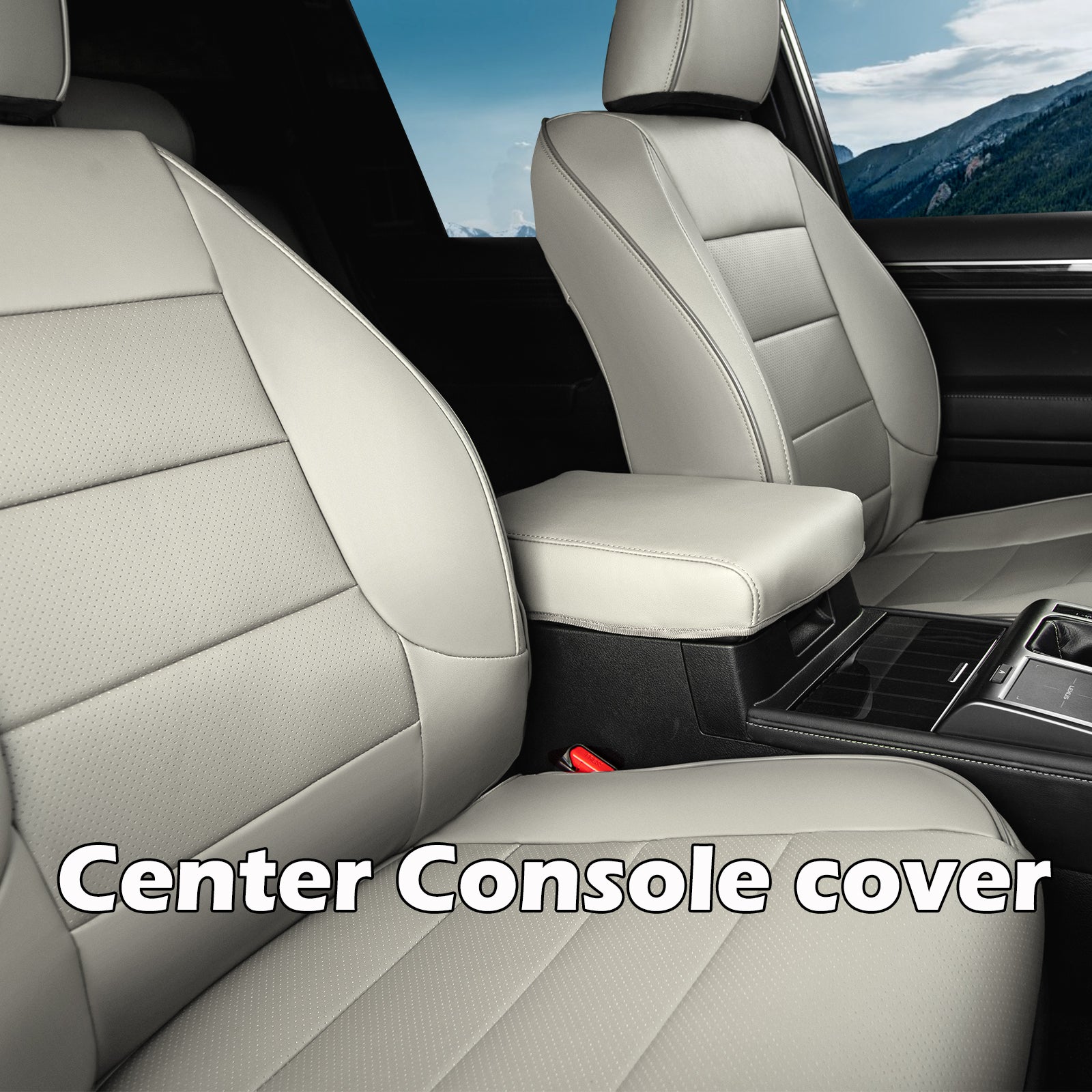 Lexus GX460 GX550 custom-fit leatherette car seat covers