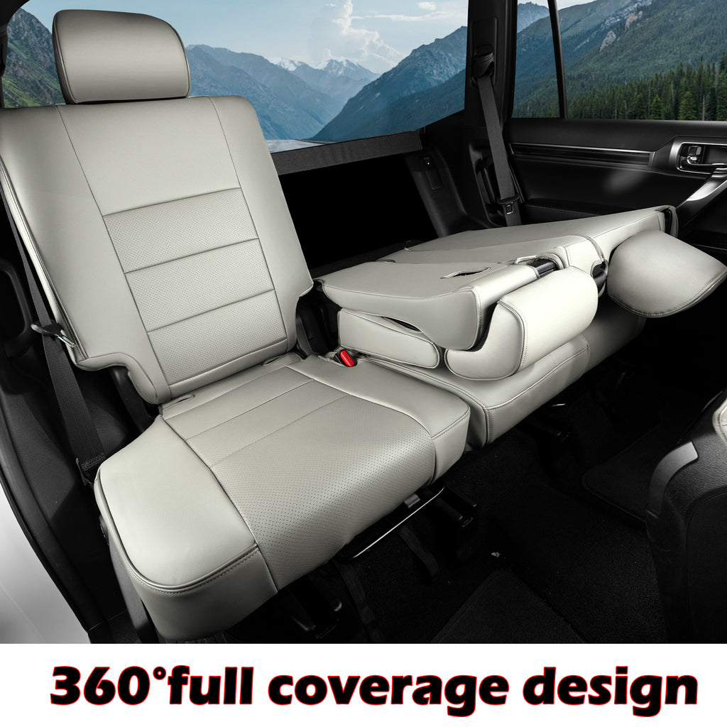 Lexus GX460 GX550 custom-fit leatherette car seat covers