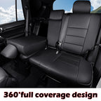 Custom-fit leatherette seat covers for Mitsubishi Outlander 2011-2024