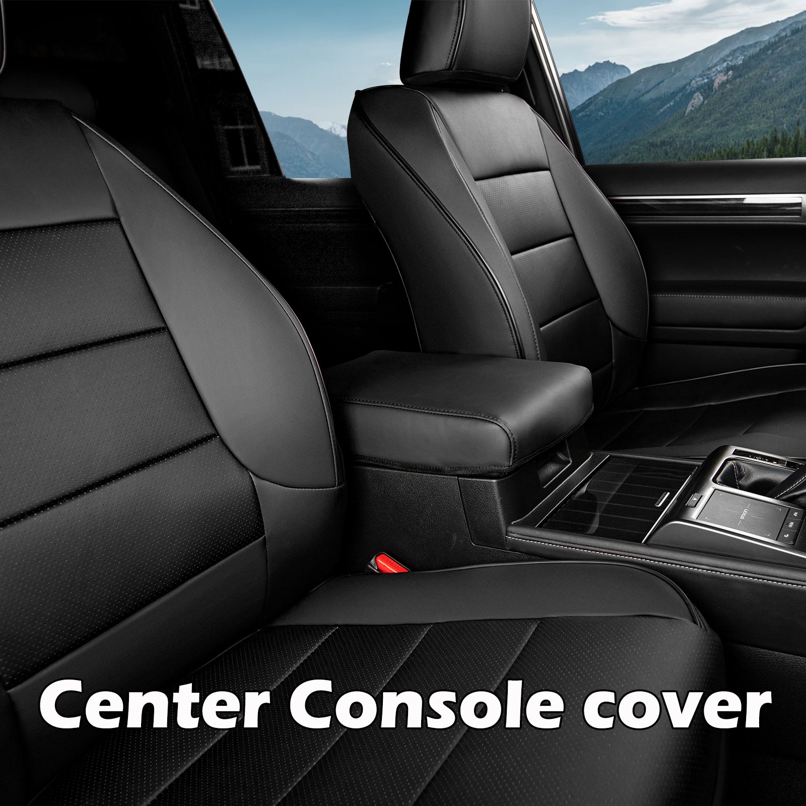 Custom-fit leatherette seat covers for Mitsubishi Outlander 2011-2024