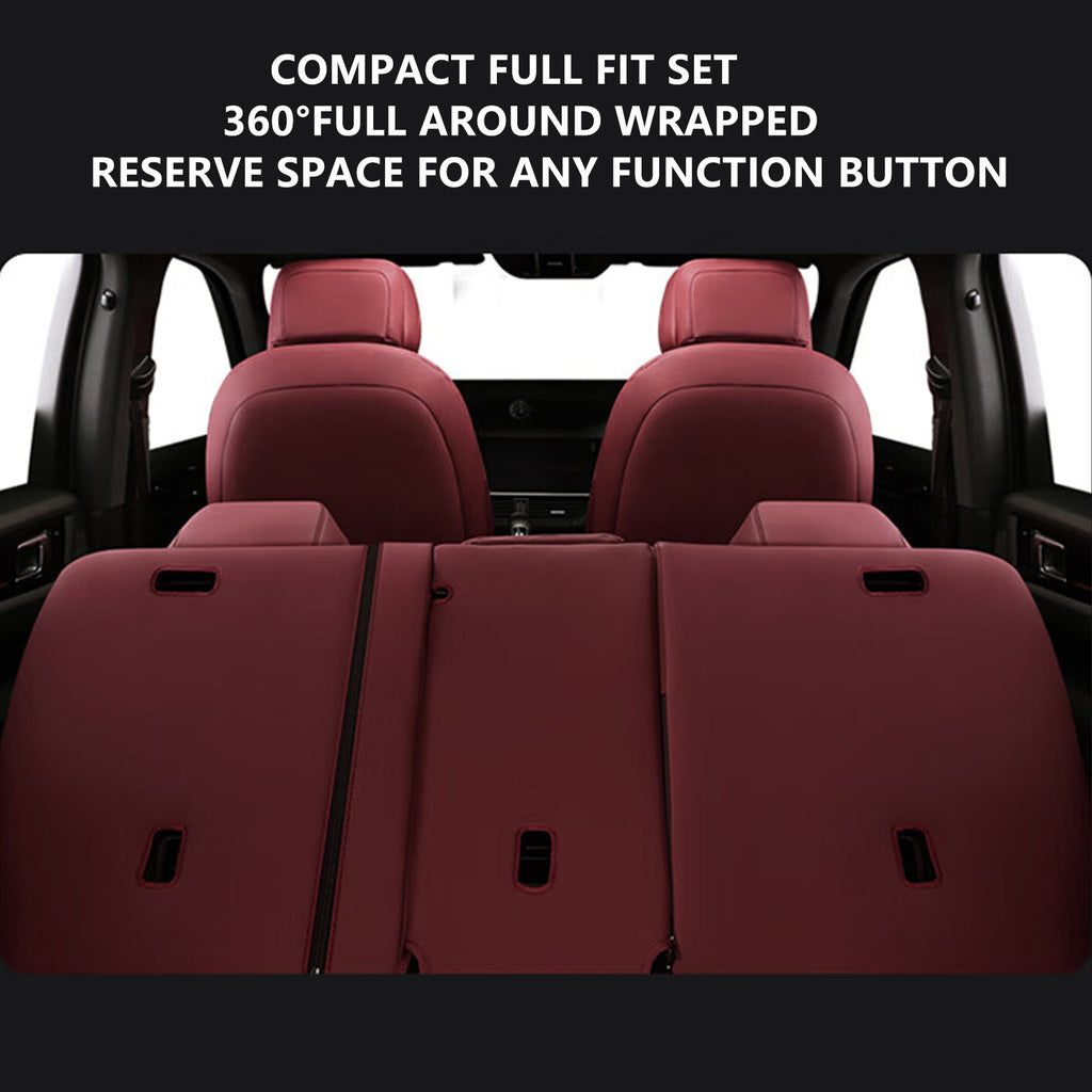 Nissan Rogue 2014-2022 custom-fit leatherette car seat covers