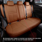 Nissan Rogue 2014-2022 custom-fit leatherette car seat covers