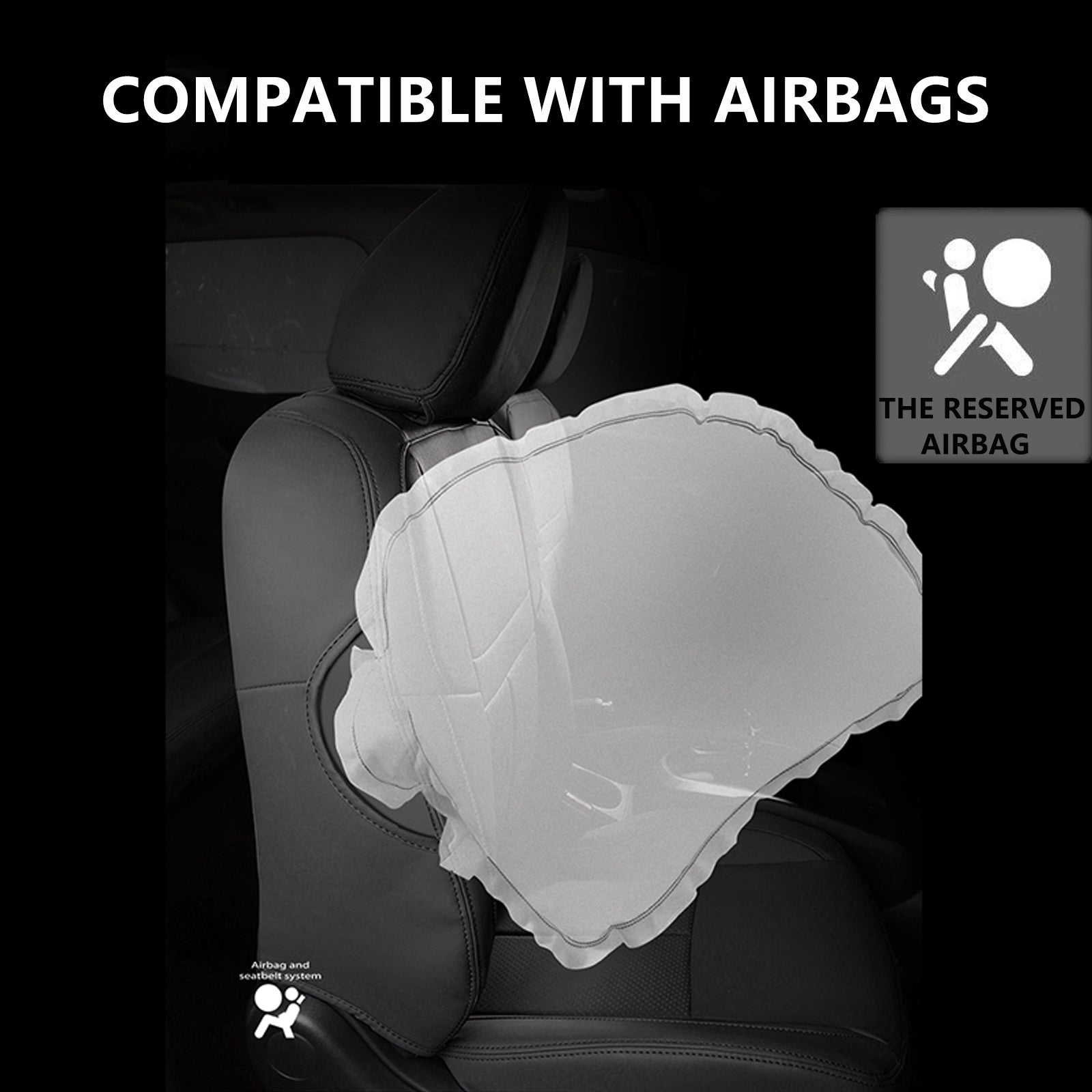 Nissan Rogue 2014-2022 custom-fit leatherette car seat covers
