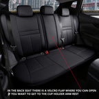 Nissan Rogue 2014-2022 custom-fit leatherette car seat covers