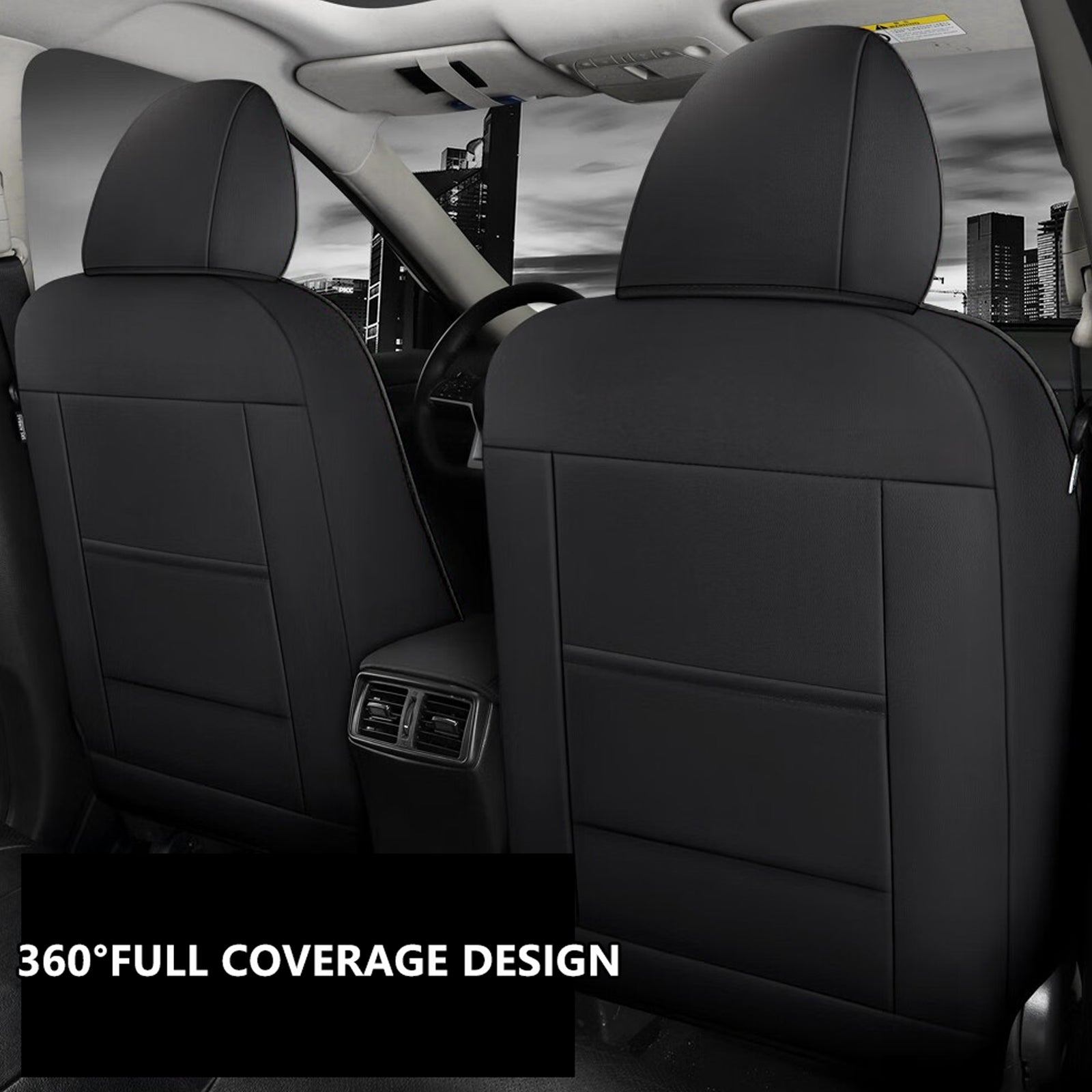 Nissan Rogue 2014-2022 custom-fit leatherette car seat covers