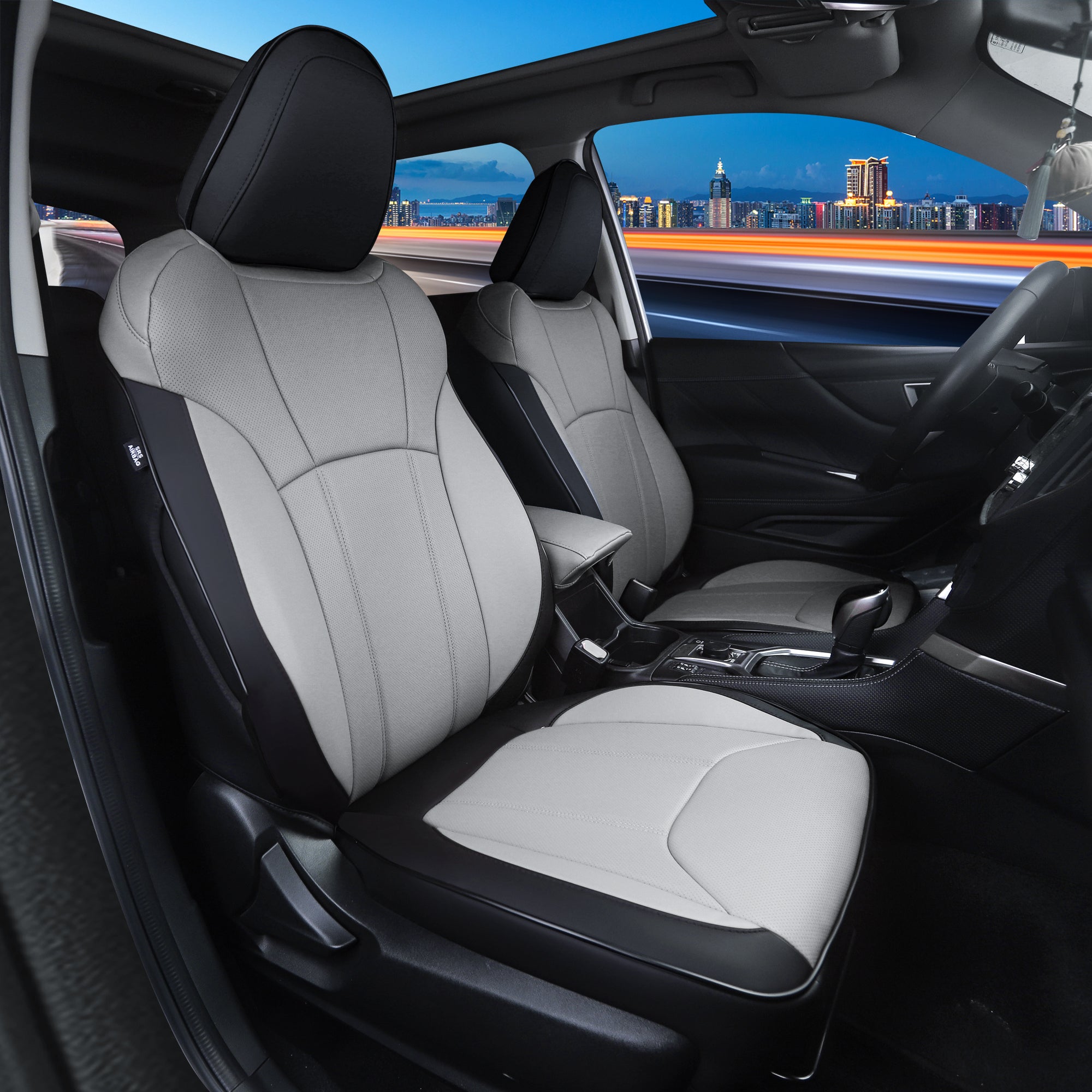 Custom-fit leatherette seat covers for Subaru Forester 2014-2024