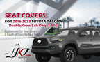 Tacoma Seat Covers|Custom-fit Leatherette|2016-2025|CustomCover