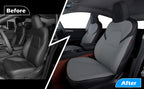 Tesla Model 3 Model Y custom-fit leatherette car seat covers