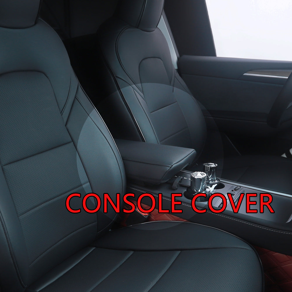 Tesla Model 3 Model Y custom-fit leatherette car seat covers