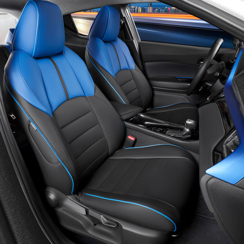 Custom-fit leatherette seat covers for Toyota CHR 2018-2024