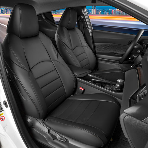 Custom-fit leatherette seat covers for Toyota CHR 2018-2024
