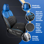 Custom-fit leatherette seat covers for Toyota CHR 2018-2024