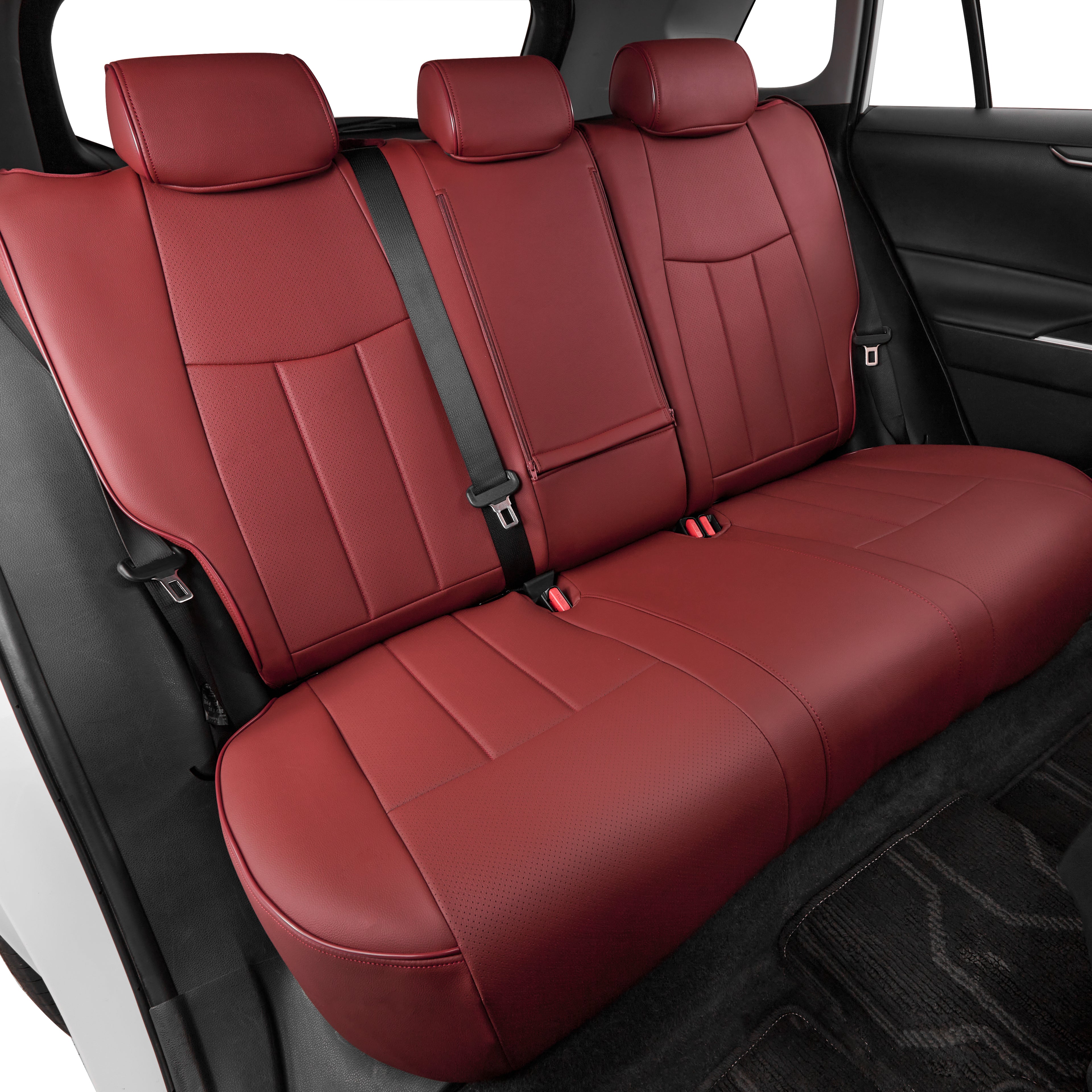 Custom-fit leatherette seat covers for Toyota RAV4 2013-2025