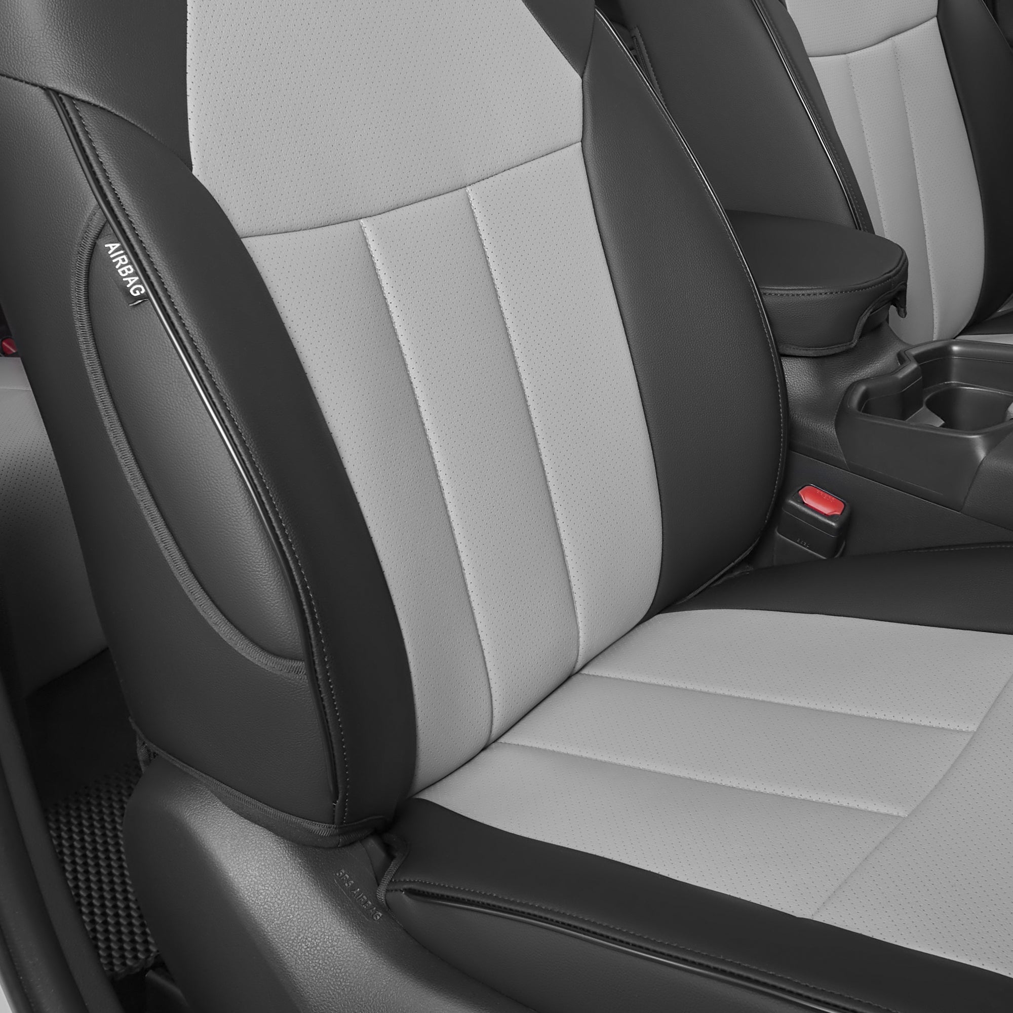 Custom-fit leatherette seat covers for Toyota RAV4 2013-2025