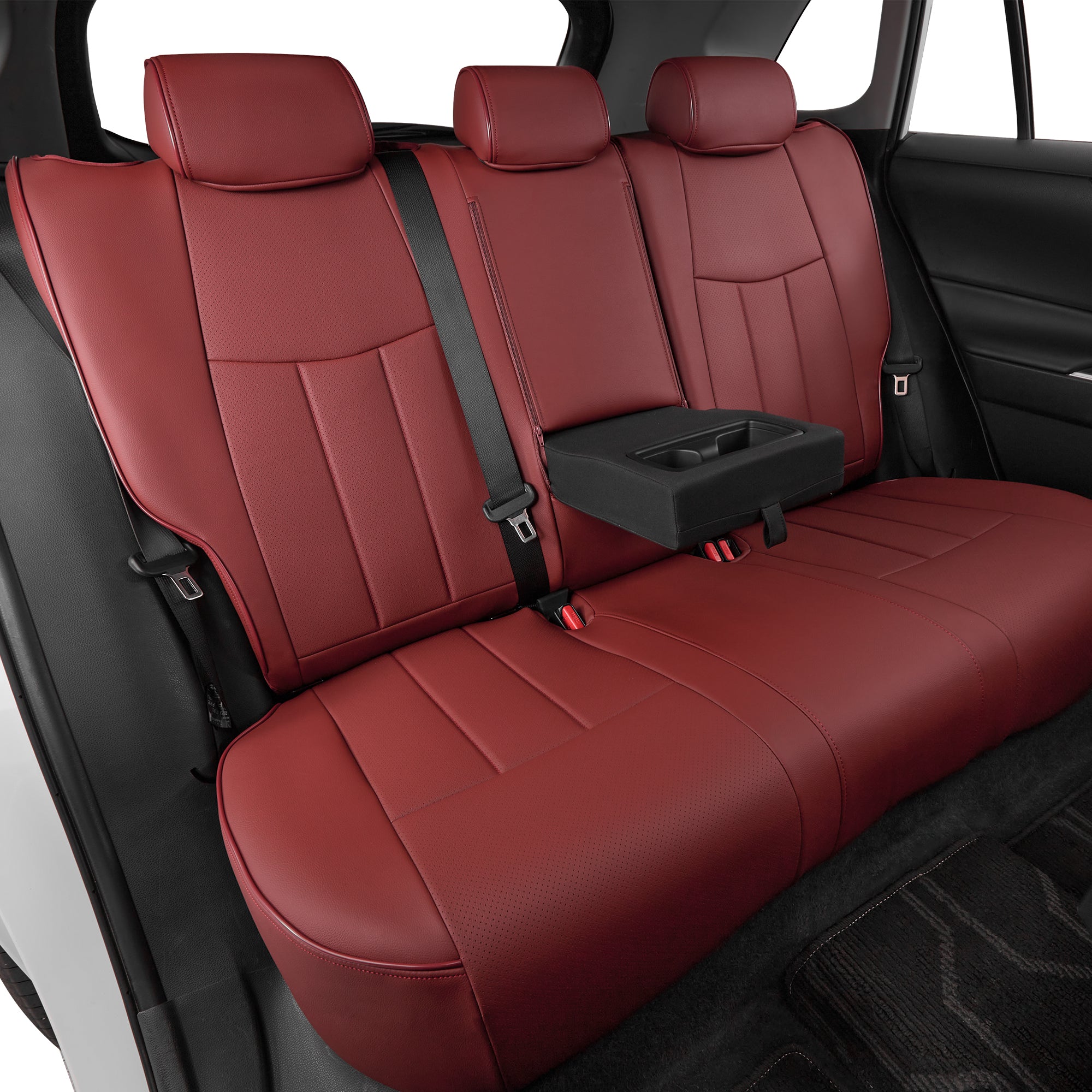 Custom-fit leatherette seat covers for Toyota RAV4 2013-2025