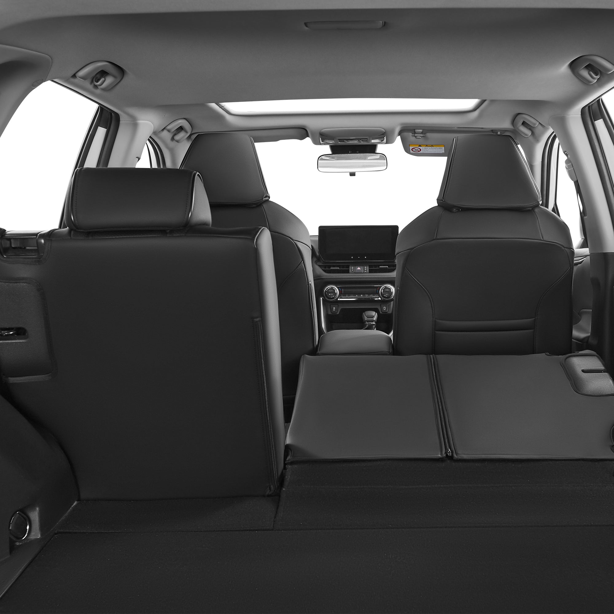 Custom-fit leatherette seat covers for Toyota RAV4 2013-2025