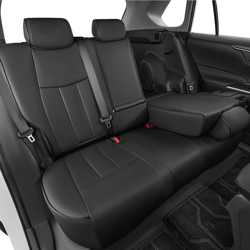 Custom-fit leatherette seat covers for Toyota RAV4 2013-2025