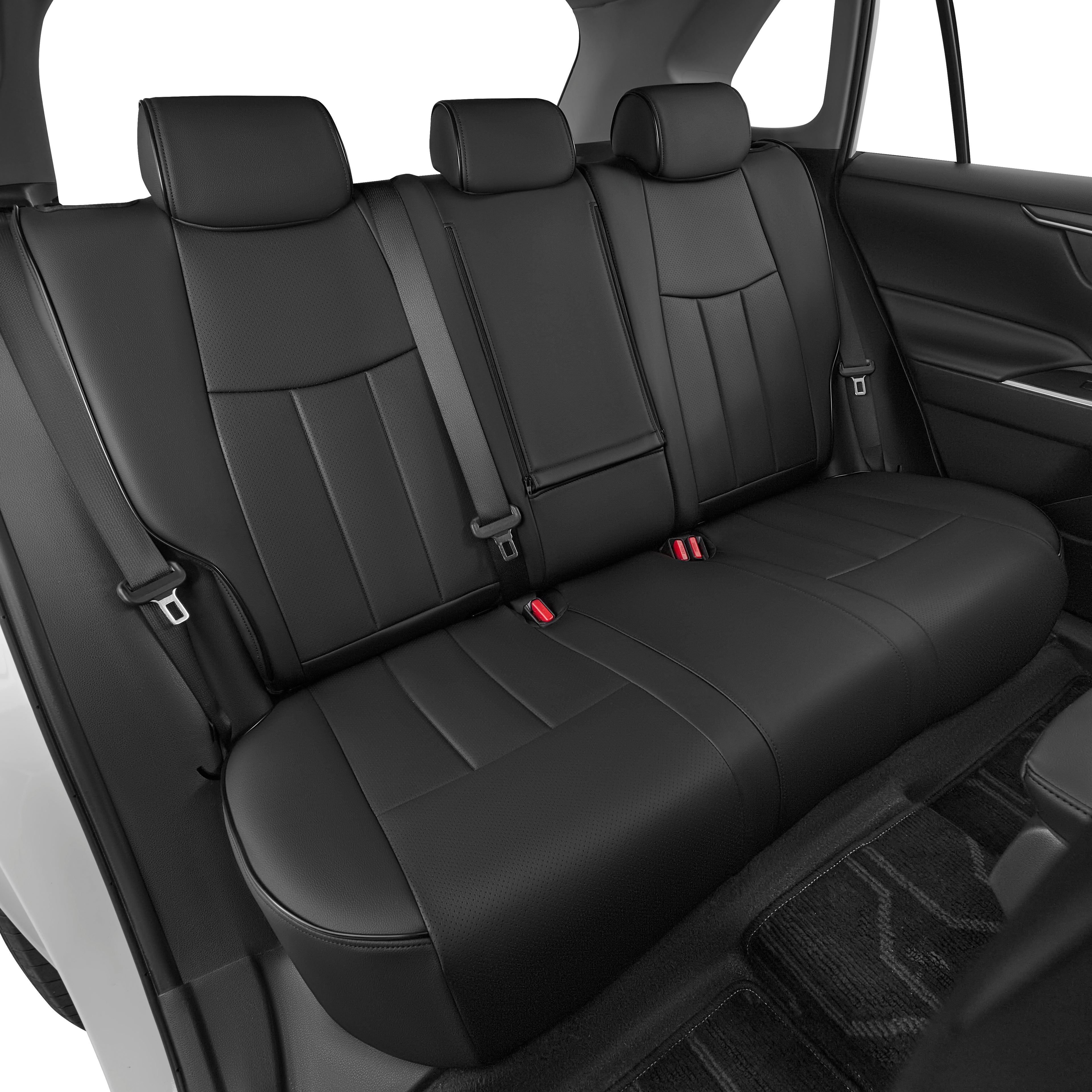 Custom-fit leatherette seat covers for Toyota RAV4 2013-2025